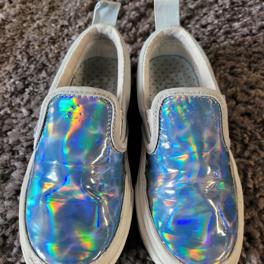 Girls Blue Van's size 11